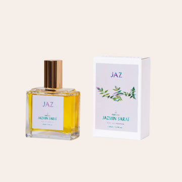 Jaz 50ml box and bottle.